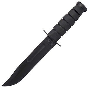 KA-BAR 1213 Full Size Fighting Knife - Black Blade