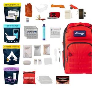 Emergency Preparedness Kit for 2 People, 3 Days