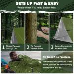 Mylar Emergency Tent for 2-Person Survival