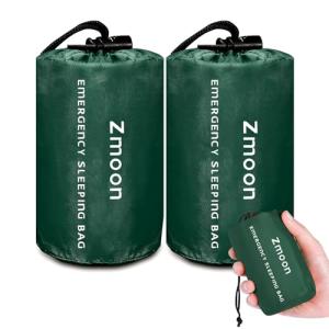 Zmoon Portable Waterproof Emergency Sleeping Bags (2-Pack)