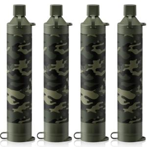 Portable Water Filter Straw for Outdoor Survival