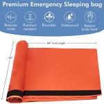 NovaMedic 5 Pack Thermal Mylar Emergency Sleeping Bags