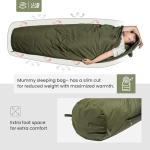 OneTigris Mummy Sleeping Bag for Camping and Hiking