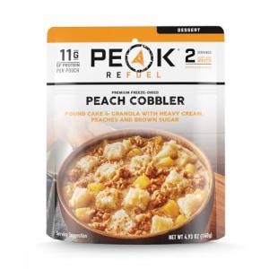Peak Refuel Peach Cobbler - Just Add Water