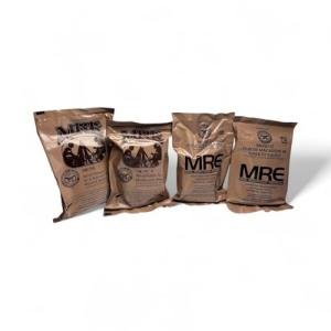 4-Pack Variety MRE Meals for Emergency Preparedness