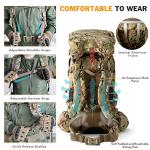MT Military Large Rucksack with Detachable Assault Backpack