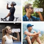 Collapsible 1L Water Bottle - BPA-Free, Travel Friendly