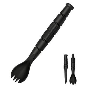 Tactical Spork & Spoon Combo for Camping