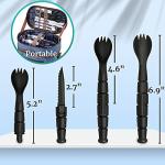 Tactical Spork & Spoon Combo for Camping