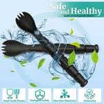 Tactical Spork & Spoon Combo for Camping