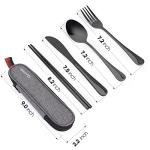 Portable Stainless Steel Travel Utensils Set