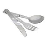 4-in-1 Portable Camping Cutlery Set for 4