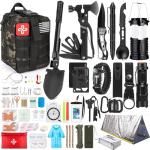 250-Piece Survival Gear Kit with Emergency Tent