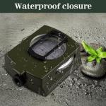 Pocket-Sized Waterproof Hiking Survival Compass