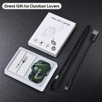 LcFun Waterproof USB Rechargeable Dual Arc Lighter