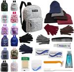 Emergency Backpack Case with Hygiene Kits and Winter Gear