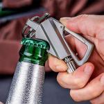 YUSUD Permanent Match Lighter with Keychain Multitool