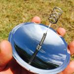 Windproof Solar Lighter for Camping and Survival