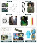 Comprehensive 262-Piece Survival Gear Kit