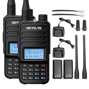 Retevis RT85 Dual Band Handheld Ham Radio - 2 Pack