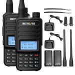 Retevis RT85 Dual Band Handheld Ham Radio - 2 Pack