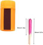 Waterproof Survival Matches Kit with Case - 20pcs