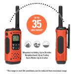 Motorola T605 Waterproof Two Way Radios - 2 Pack