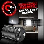 Dual LED Camping Lanterns with Magnetic Base