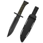 Leopcito 15" Tactical Survival Knife with Sheath