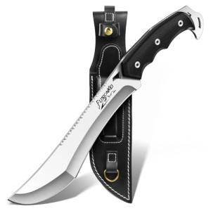 FUSIONKEI Full Tang Fixed Blade Camping Knife
