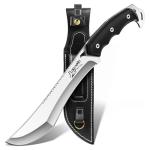 FUSIONKEI Full Tang Fixed Blade Camping Knife