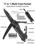 17-in-1 Multitool Knife for Camping and Survival