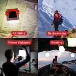 LuminAID Solar Camping Lantern - Inflatable LED Light