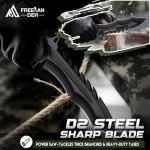 Freelander D2 Steel Survival Knife with Sheath