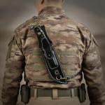 FUSIONKEI Full Tang Fixed Blade Camping Knife