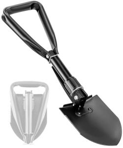 Portable 18.5'' Folding Camping Shovel for Outdoors