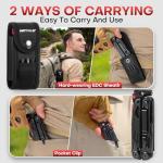 27-in-1 Multitool with Pocket Knife for Survival