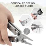 17-in-1 Stainless Steel Multitool with Pliers
