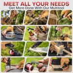 27-in-1 Multitool with Pocket Knife for Survival