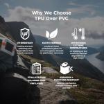 LuminAID Solar Camping Lantern - Inflatable LED Light