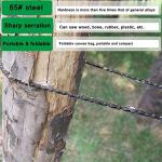 Portable Rope Saw for Tree Limb Cutting