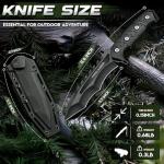 Freelander D2 Steel Survival Knife with Sheath
