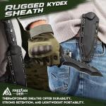 Freelander D2 Steel Survival Knife with Sheath