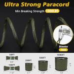 Reflective Paracord 1000lb - Tactical Survival Rope
