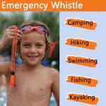 Amzonly 120db Emergency Whistle Set for Survival