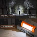 Rechargeable Hand Crank Flashlight and Phone Charger