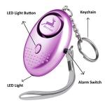 150 DB Emergency Personal Alarm Keychains – 5 Pack