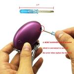 150 DB Emergency Personal Alarm Keychains – 5 Pack