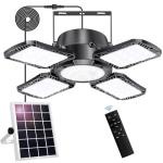 Aqonsie Solar Powered Shed Light with Remote