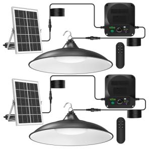 Solar Shed Lights with Remote - 3200LM Motion Sensor